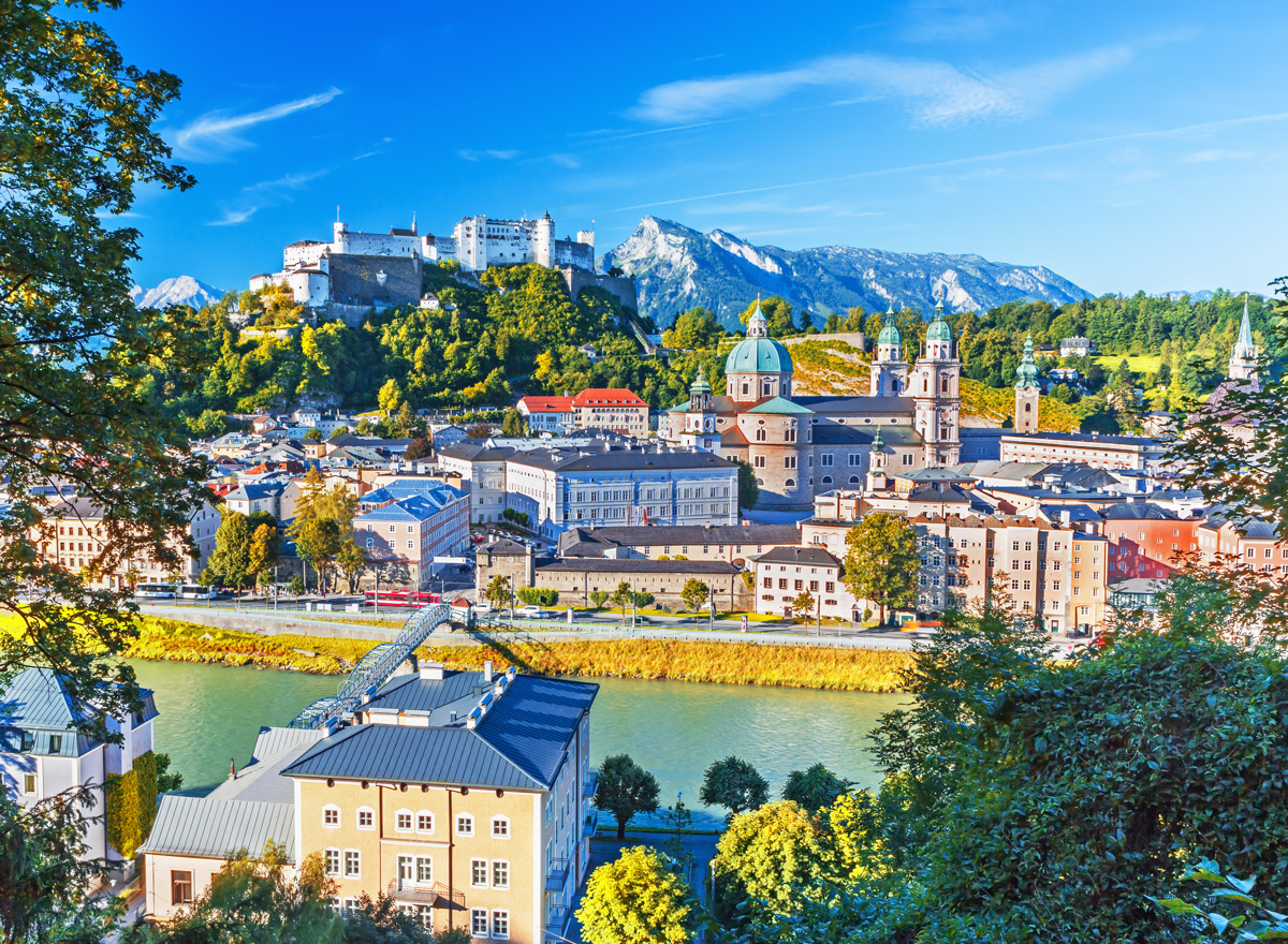 Salzburg hat eine tolle Kulisse
